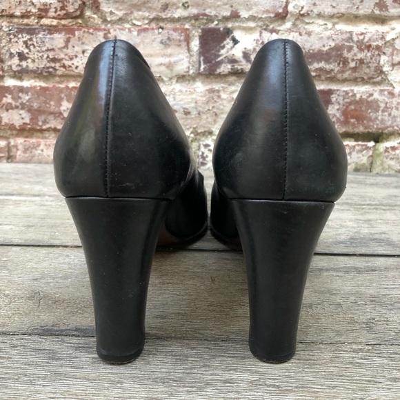 DONALD J. PLINER COUTURE Cruz black pump HEELS 10 - Picture 4 of 6